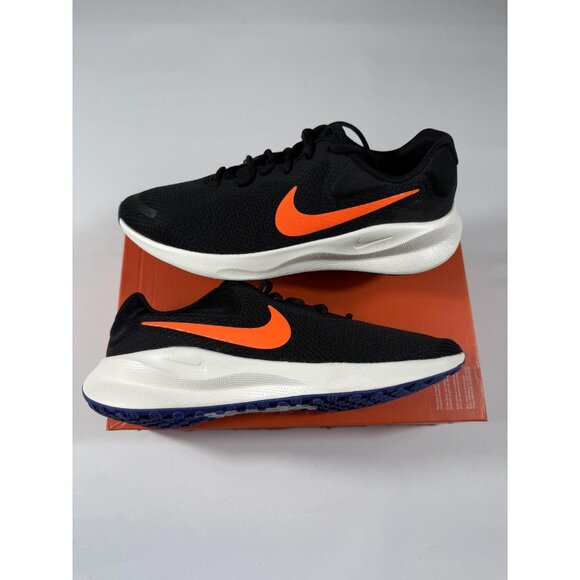 New Nike Revolution 7 Running Shoes Mens Size 10.5 Black Crimson FB2207 008 - Picture 3 of 10